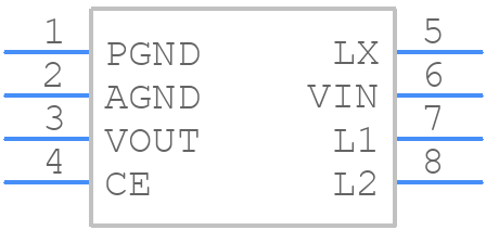 XCL223A183D2-G - Torex - PCB symbol