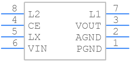 XCL223A333D2-G - Torex - PCB symbol