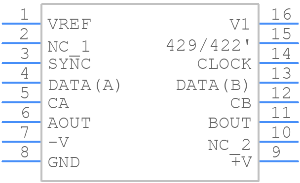 BD429A - Device Engineering Incorporated - PCB symbol