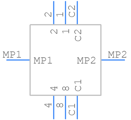 R7M3-10RA-V-B - Diptronics - PCB symbol
