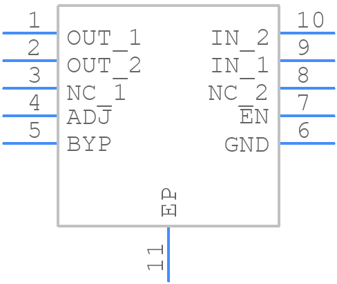 IFX54441LDV - Infineon - PCB symbol
