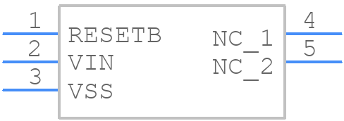 XC6136C16BMR-G - Torex - PCB symbol