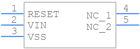 XC6136C18DMR-G - Torex - PCB symbol