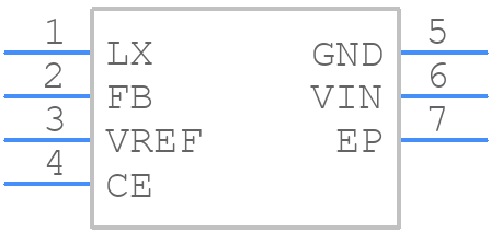 XC9308A0524R-G - Torex - PCB symbol