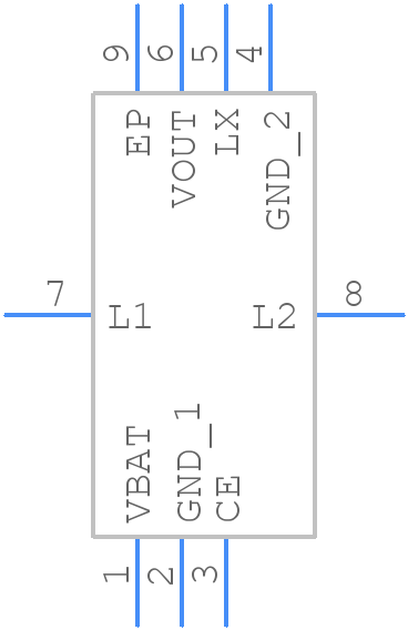XCL102D433CR-G - Torex - PCB symbol