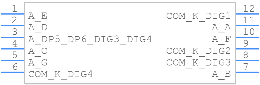 XDUR14C4-1A - SunLED - PCB symbol