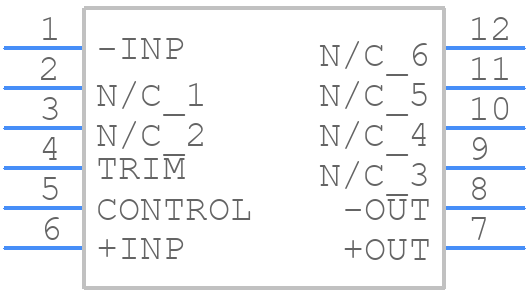 SIRA12S - Pico Electronics - PCB symbol