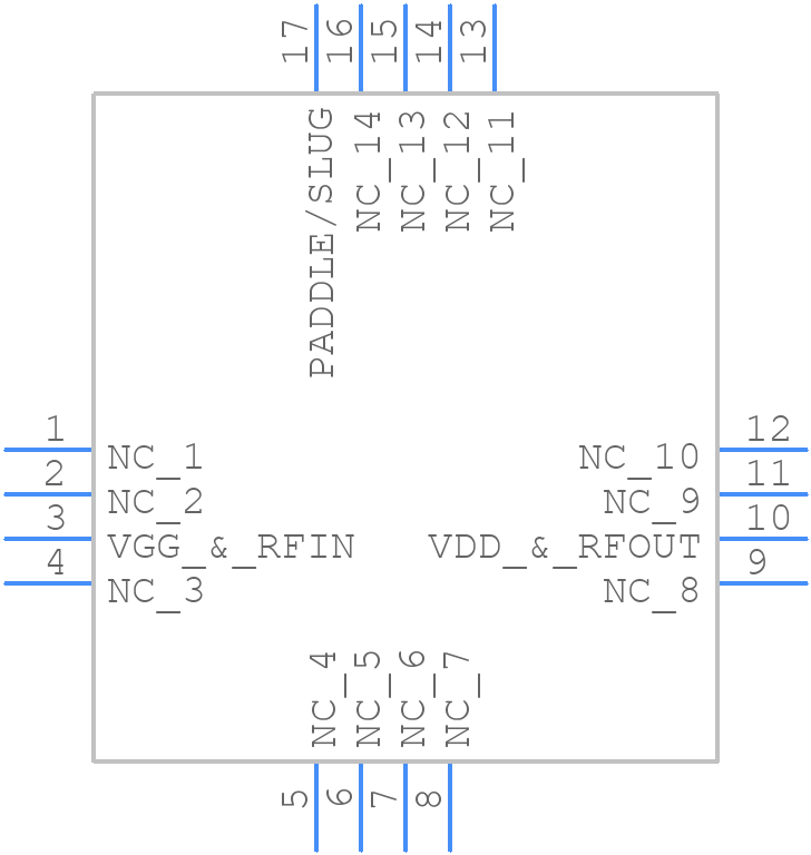 TA9110K - Tagore Technology - PCB symbol