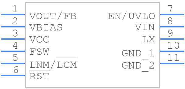 L7983PUR - STMicroelectronics - PCB symbol