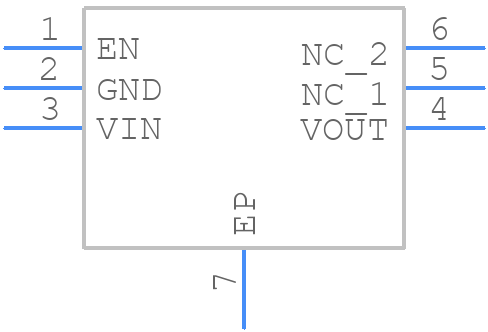 MAQ5300-1.8YML-TRVAO - Microchip - PCB symbol