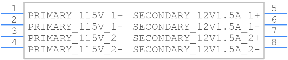 162J24 - Hammond Manufacturing - PCB symbol