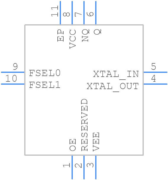 83PN156DKILFT - Renesas Electronics - PCB symbol