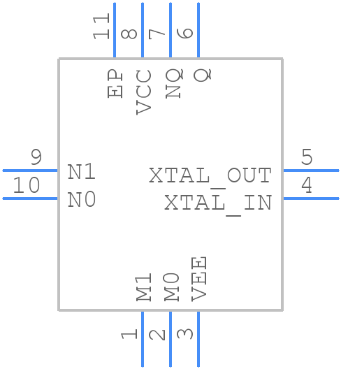 83PR226BKI-01LFT - Renesas Electronics - PCB symbol