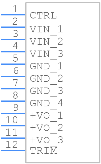K7805-3AR3 - Mornsun Power - PCB symbol