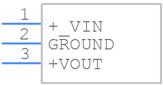 SRH05S3V3 - XP POWER - PCB symbol