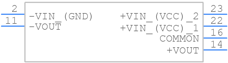THM 6-2422WI - Traco Power - PCB symbol
