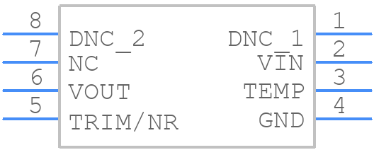 REF5025SHKQ - Texas Instruments - PCB symbol