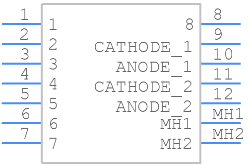 MRJ5381M1 - Amphenol - PCB symbol