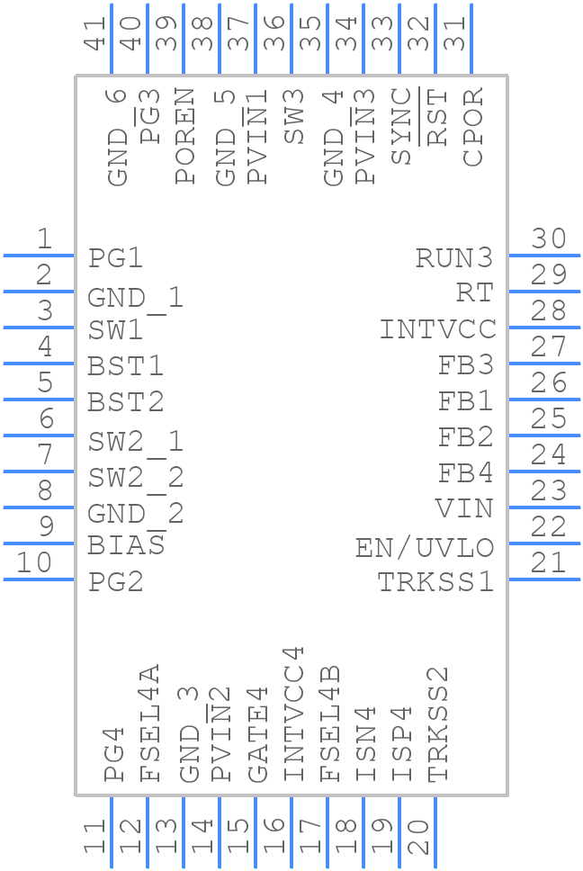 LT8603EUJ#PBF - Analog Devices - PCB symbol