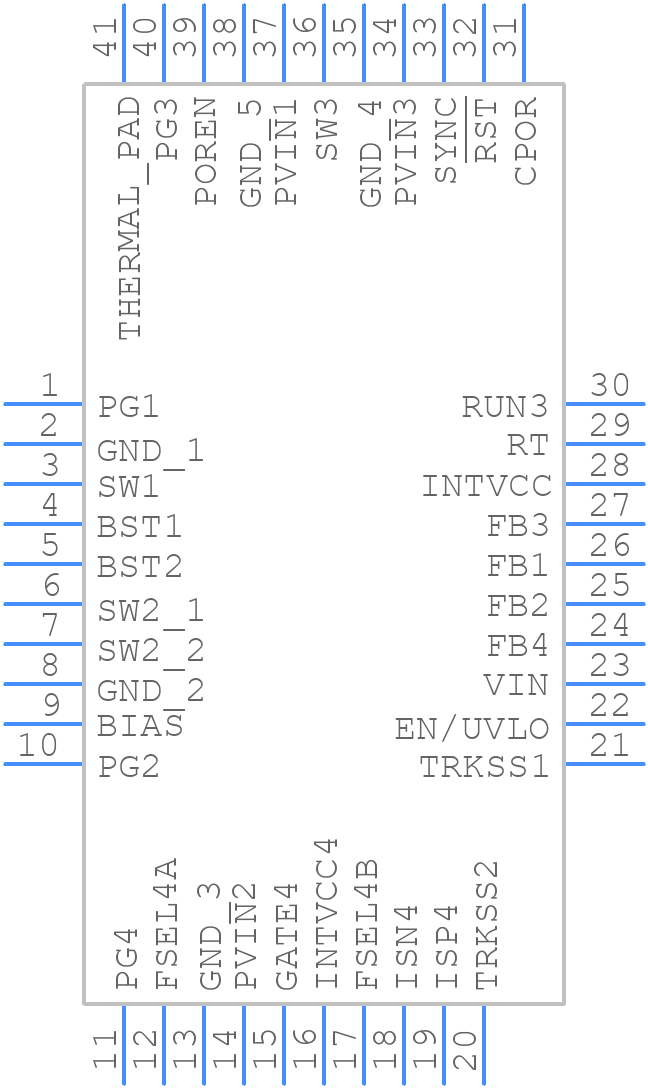 LT8603IUJ#TRPBF - Analog Devices - PCB symbol