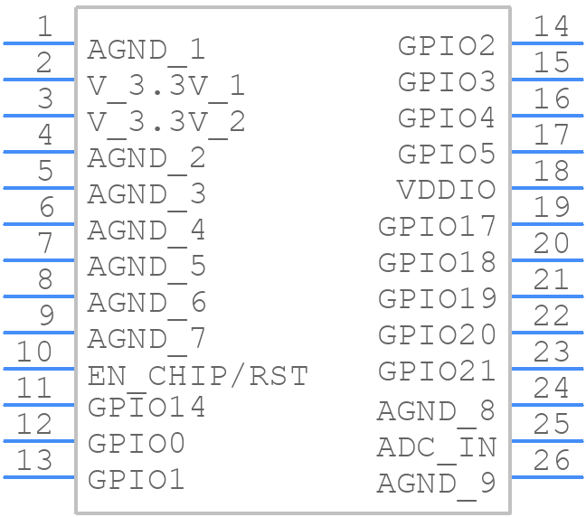 INP1010-A1-ITP - InnoPhase - PCB symbol
