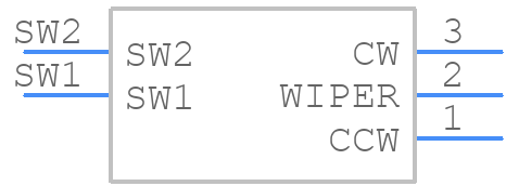 PTR901-2020K-A103 - Bourns - PCB symbol