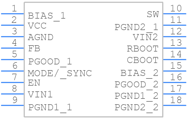 LMQ62440APPQRJRRQ1 - Texas Instruments - PCB symbol