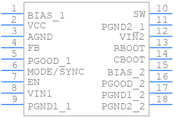 LMQ62440BPPQRJRRQ1 - Texas Instruments - PCB symbol