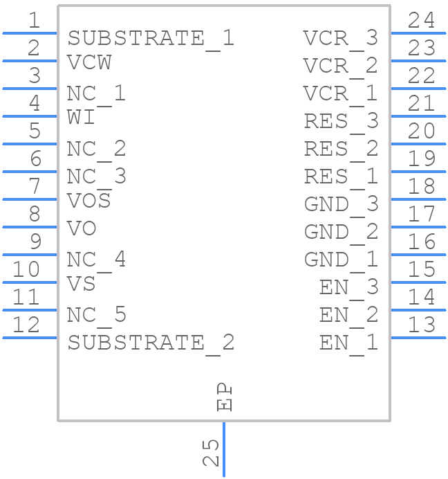 L4995RKTR - STMicroelectronics - PCB symbol