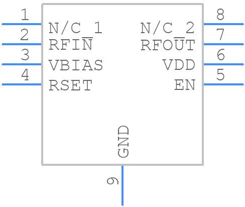 SKY67183-396LF - Skyworks - PCB symbol
