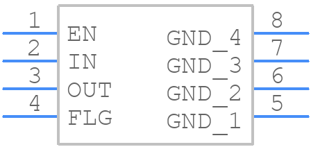 MIC37101-3.3YM - Microchip - PCB symbol