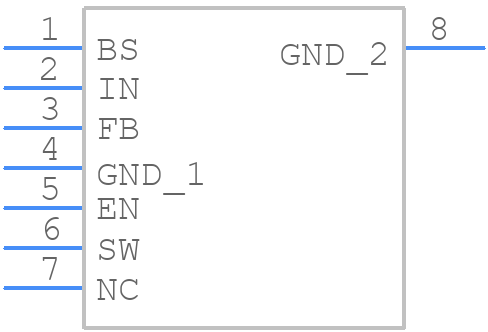 MIC4685WR-TR - Microchip - PCB symbol