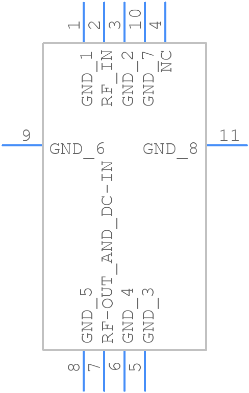 CMA-83LN+ - Mini-Circuits - PCB symbol