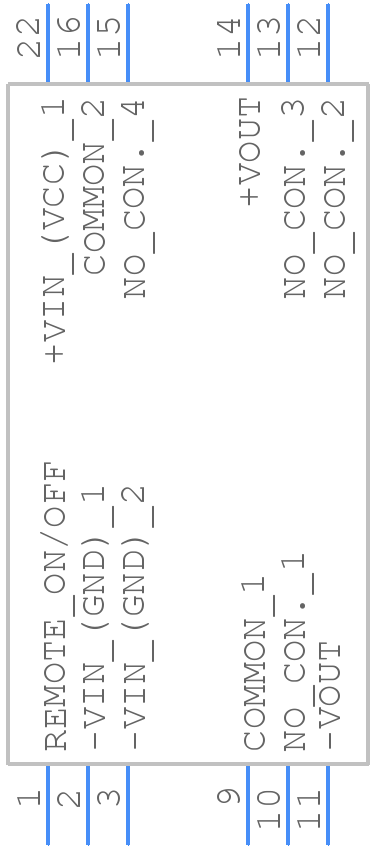 TES 3-4823 - Traco Power - PCB symbol