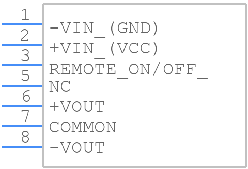 TEC 2-0921 - Traco Power - PCB symbol
