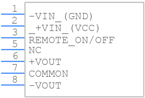 TEC 2-0923 - Traco Power - PCB symbol