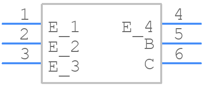 PHPT60606NYX - Nexperia - PCB symbol