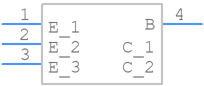PHPT60415PYX - Nexperia - PCB symbol