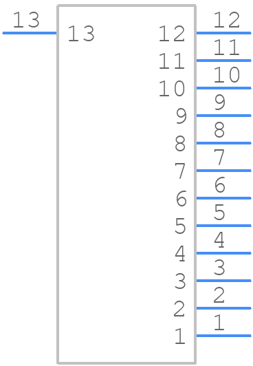 71BF30-01-1-11N - Grayhill - PCB symbol