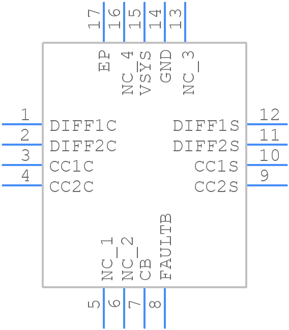 DPO2039DABQ-13 - Diodes Incorporated - PCB symbol