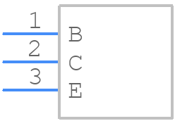 2N6124 - Central Semiconductor - PCB symbol