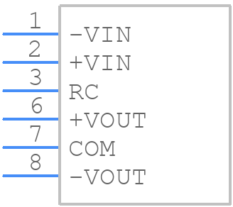 MHFW34815 - Cosel - PCB symbol