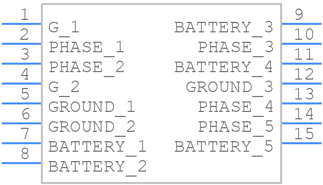 IAUC60N04S6L045HATMA1 - Infineon - PCB symbol