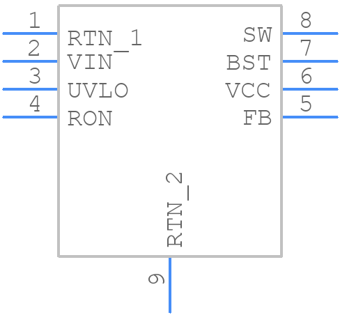 LM34926MRX/NOPB - Texas Instruments - PCB symbol