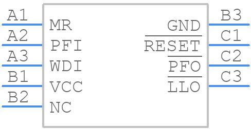 LM8805TLE-3.0/NOPB - Texas Instruments - PCB symbol