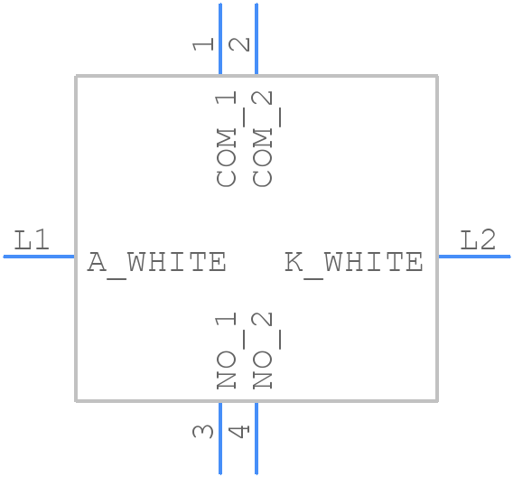 D6RLWHF1 LFS - C & K COMPONENTS - PCB symbol