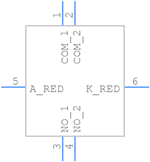 D6RLRDF1 LFS - LITTELFUSE - PCB symbol