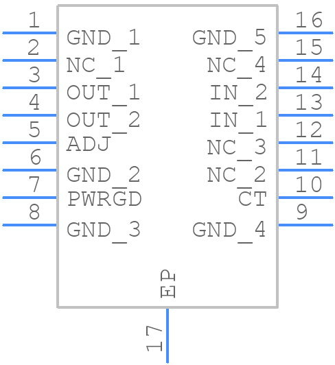 LT3013BEFE#TRPBF - Analog Devices - PCB symbol