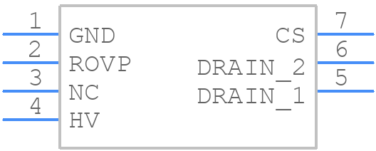 BP2867XJ - BRIGHT - PCB symbol