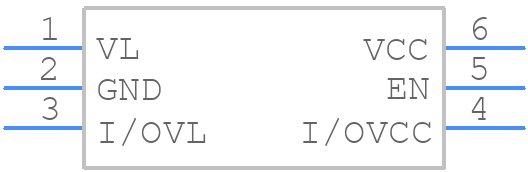 NLSX4401DFT2G - onsemi - PCB symbol